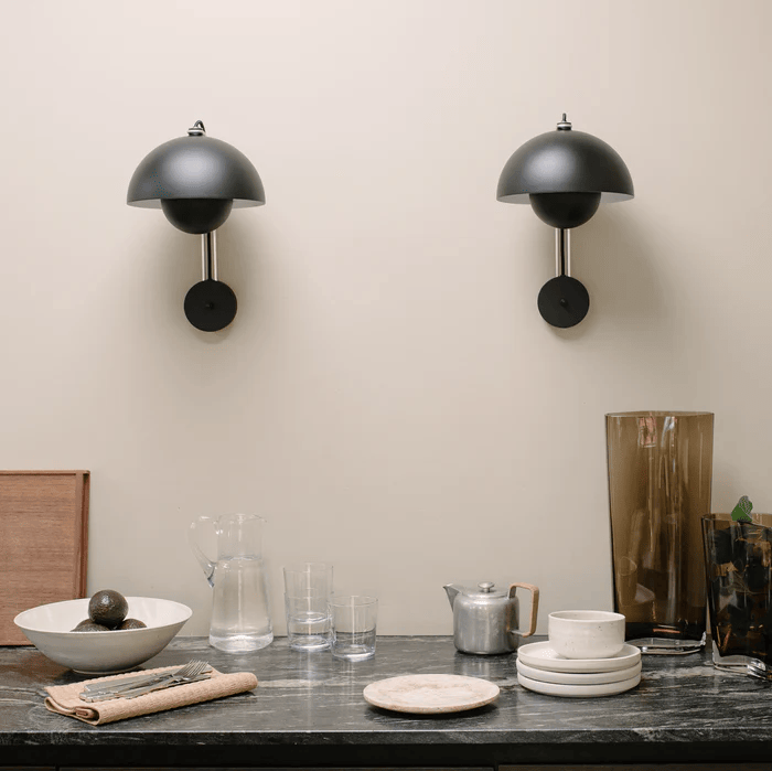 Flowerpot Wall Lamp VP8 by & Tradition Wall Lamps